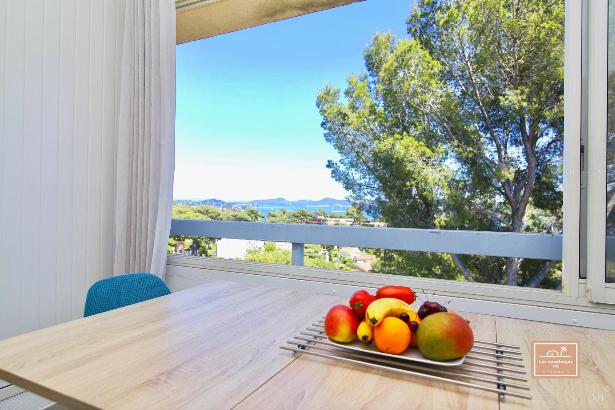La Digue, 2 Chambres, Vue Mer Et Piscine La Seyne-sur-Mer Bagian luar foto